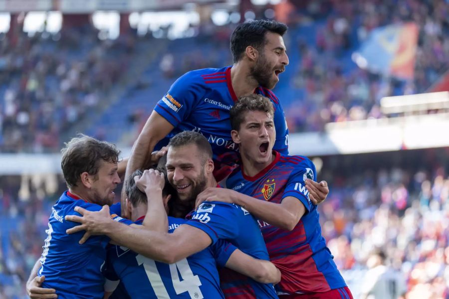 Die Spieler des FC Basel haben derzeit viel Grund zum Jubeln.