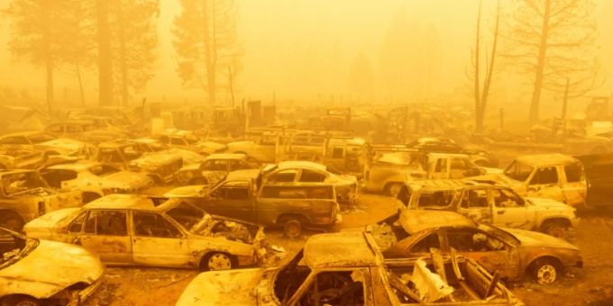 Das «Dixie Fire» wütet in Kalifornien. Nasa