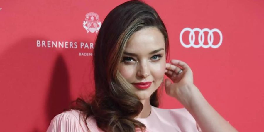 Miranda Kerr, Ex-Gattin von Olando Bloom, kommt bestens mit ihrer Nachfolgerin zurecht. Foto: Uli Deck/dpa