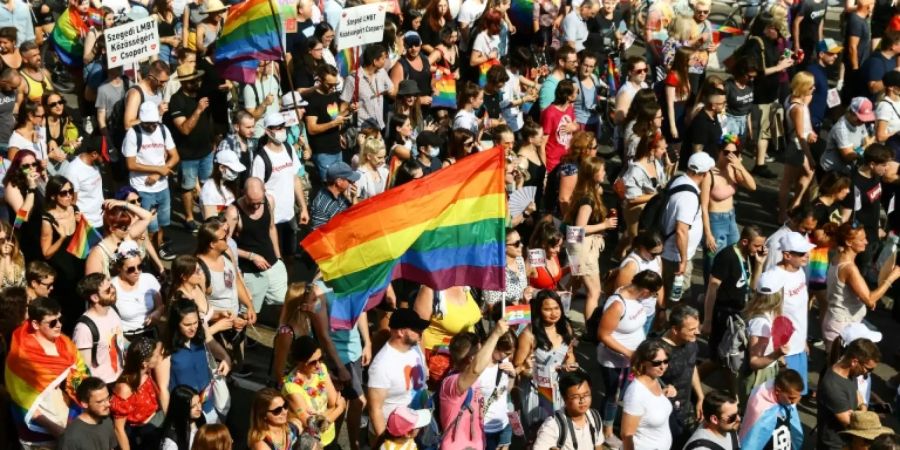 Pride-Parade in Budapest