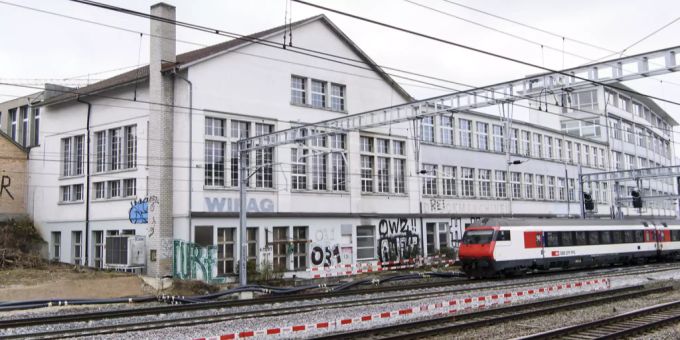 Eine Generalbild von der ehemaligen WIFAG Maschinenfabrik im Wylerquartier Bern fotografiert, am Dienstag, 20. Maerz 2018. Bern Wifag