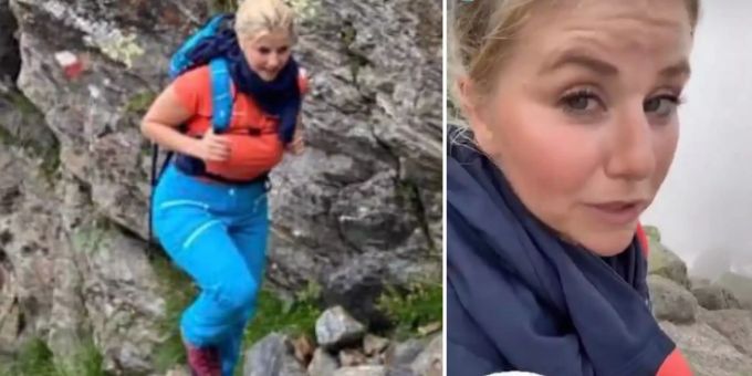 «Dachte, sei sonnig» - Hudelwetter ruiniert Beatrice Eglis Bergtrip