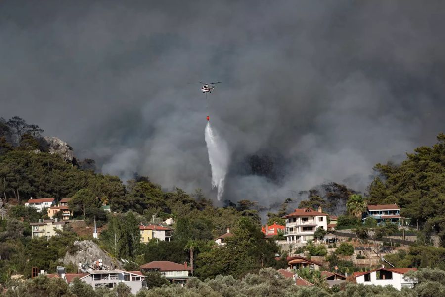 Wildfires in southern Turkey