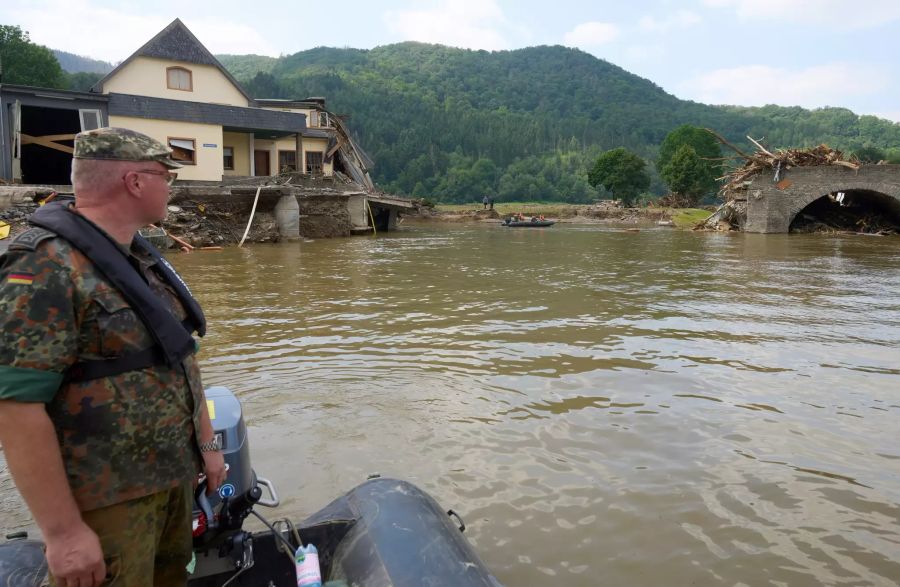 Unwetter in Rheinland-Pfalz