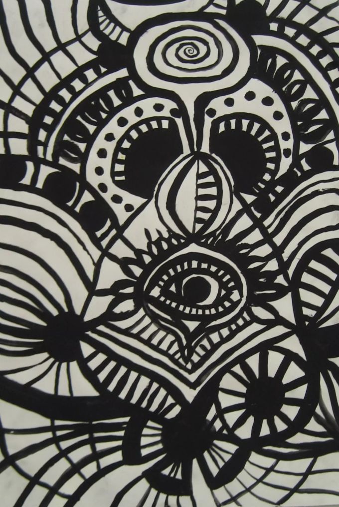 Linien, Formen und Flächen art