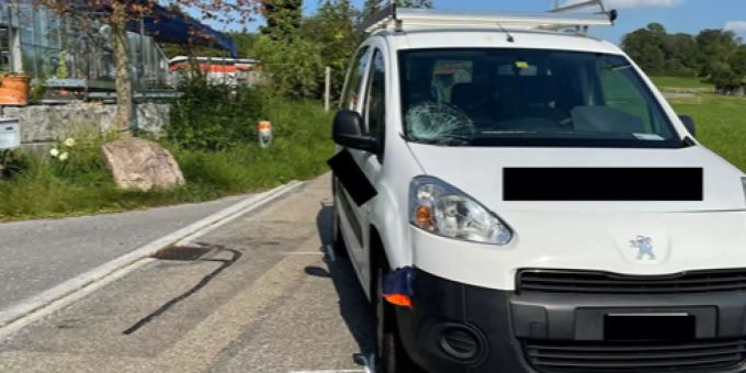 Unfall in Feldmeilen ZH. feldmeilen zh