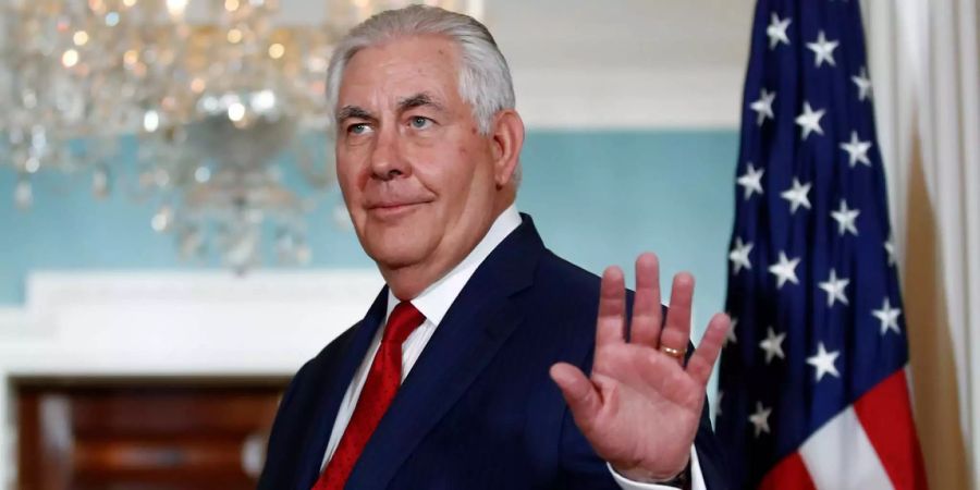 Rex Tillerson sprach mit Sergej Lawrow.