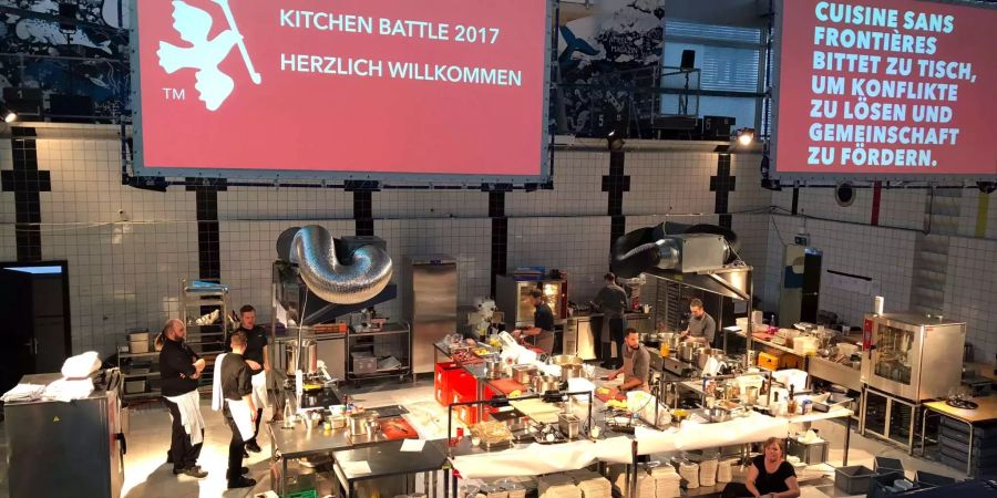 Mis en place beim Kitchen Battle