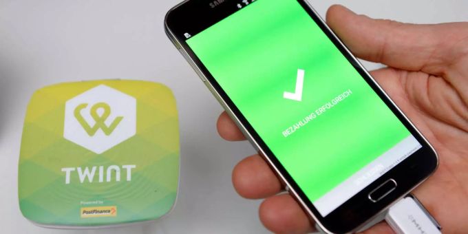 Die Schweizer Bezahl-App Twint. Twint
