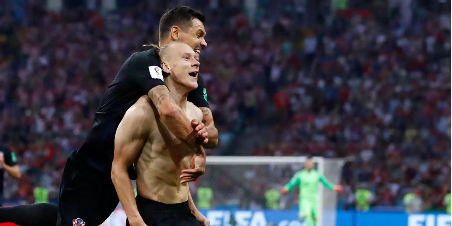 Er erzielte gegen Russland das zwischenzeitliche 2:1 in der Verlängerung: Domagoj Vida.