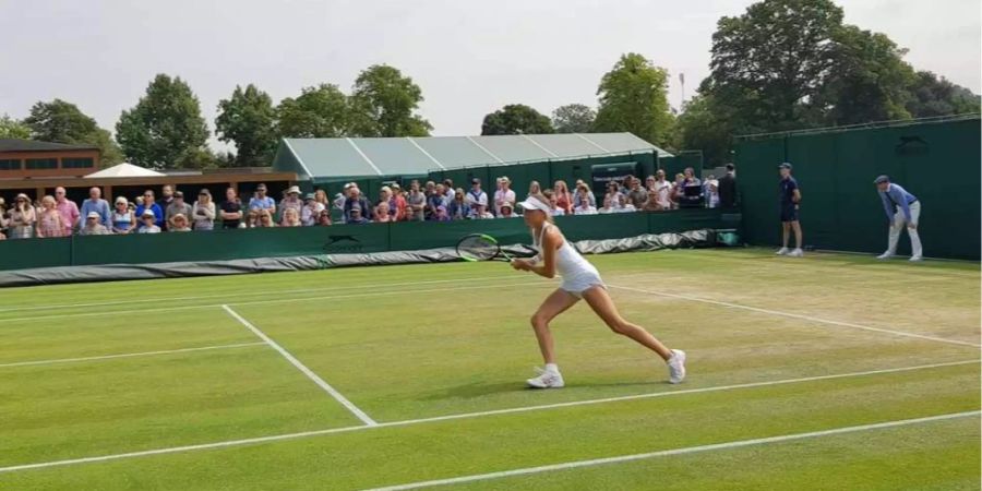 Auf den Spuren von Belinda Bencic: Leonie Küng steht in Wimbledon im Juniorinnen-Final