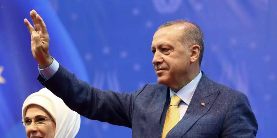 Der Präsident der Türkei Recep Tayyip Erdogan.