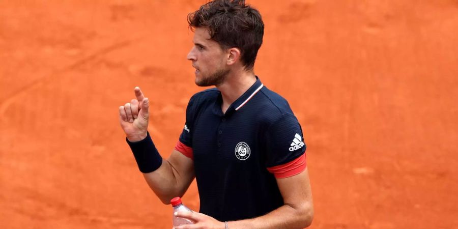 Dominic Thiem steht in Paris im Final.