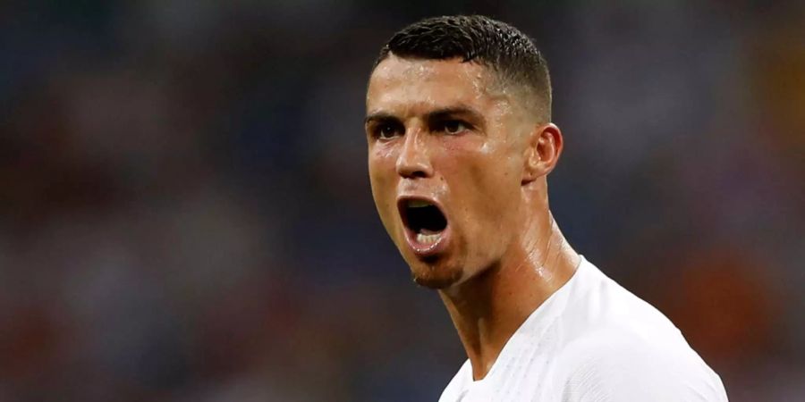 Böser Blick: Nicht Ronaldo selbst, sondern Fiat-Arbeiter sind wütend über seinen Juve-Transfer.