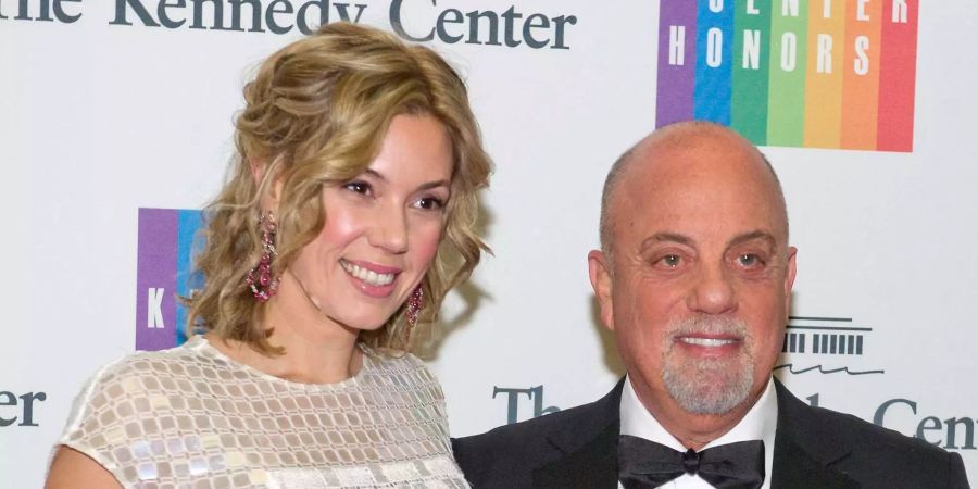 Billy Joel mit seiner Ehefrau Alexis.