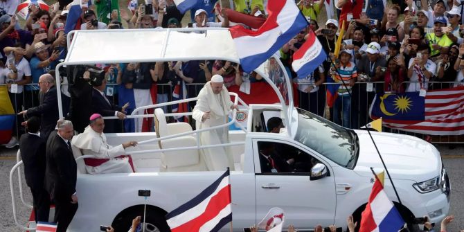 Weltjugendtag in Panama mit Papst Franziskus.