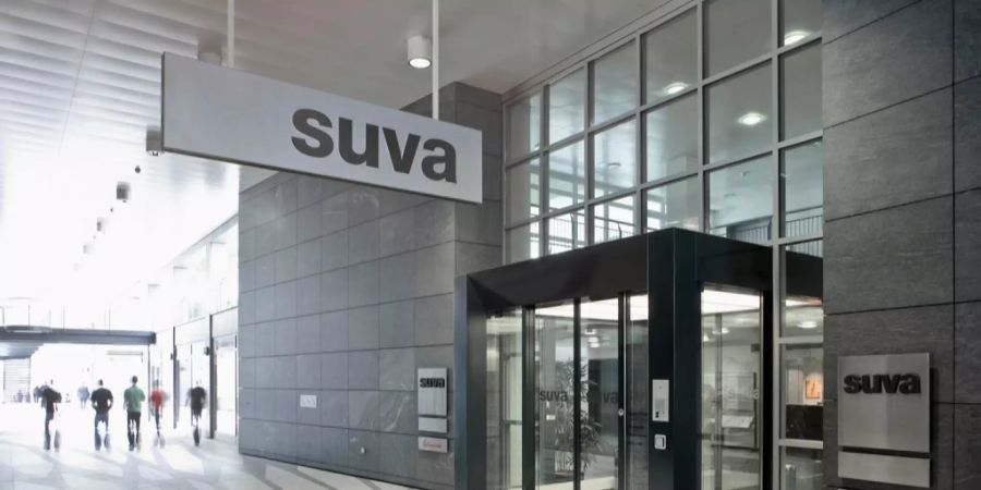 Das Logo der suva.