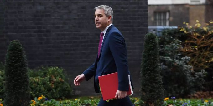 Der britische Brexit-Minister Stephen Barclay soll das Vereinigte Königreich aus der EU führen. Cabinet meeting in London