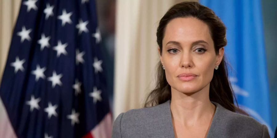 Angelina Jolie 2016 am Weltflüchtlingstag in Washington.