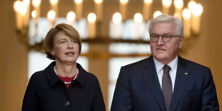 undespräsident Frank-Walter Steinmeier und seine Ehefrau Elke.