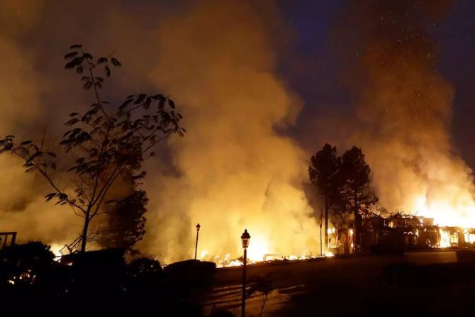 Hitze und Feuer