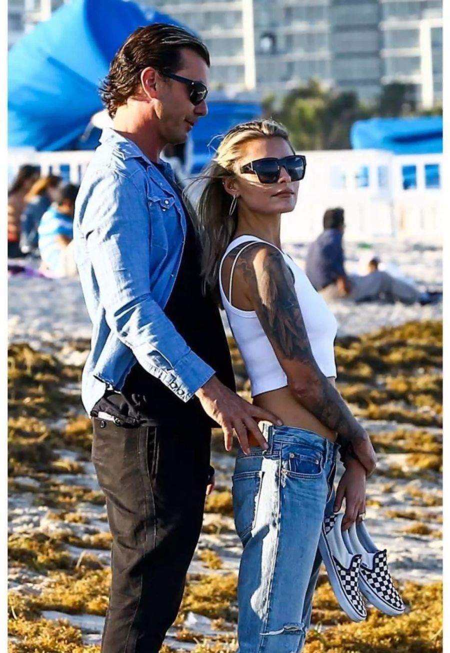 Sophia Thomalla und ihr Freund Gavin Rossdale feiern im März 2018 ihr Liebes-Jubiläum in Miami Beach.