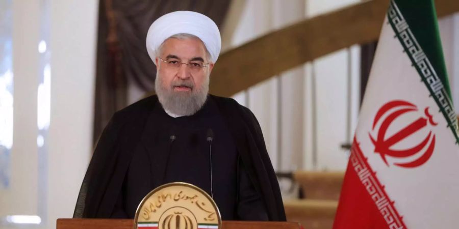 Der iranische Präsident Hassan Ruhani betonte das Rechtd er Menschen auf Meinungsfreiheit.