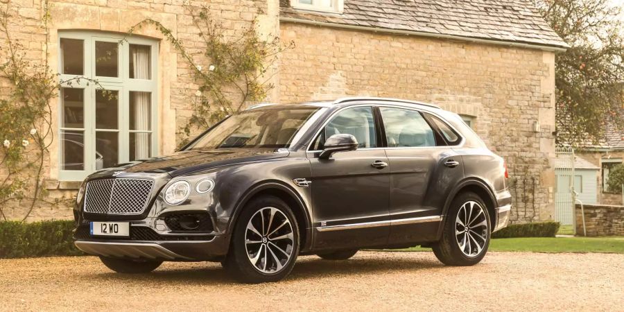 Beim Bentley Bentayga gibt es die Breitling-Uhr nur gegen Aufpreis.