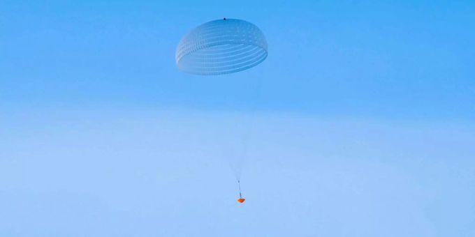 Mars-Landung - Europäer und Russen testen Fallschirm