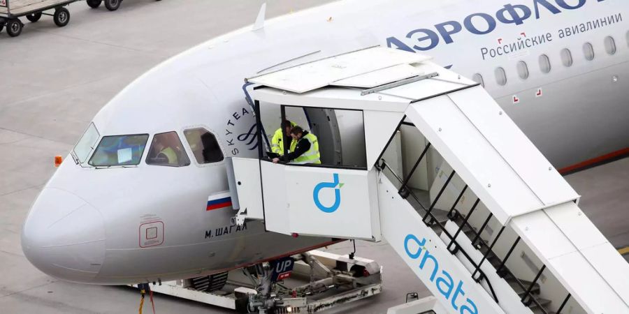 Eine russische Aeroflot-Maschine war Ziel der versuchten Entführung.