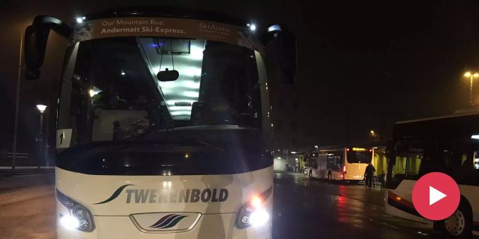 Antwort auf schlechtes öV-Angebot - Andermatt kontert SBB mit eigenem Skibus