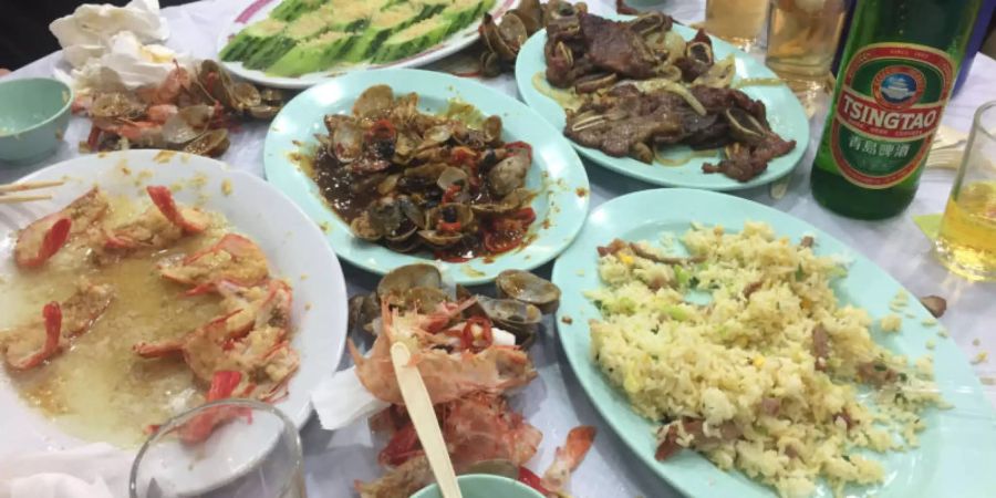 Streetfood à la Hongkong in Reinkultur.