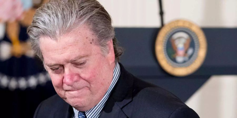 Vom Chefstrategen zum verklagten Kritiker: Der rechtspopulistische Journalist Steve Bannon.