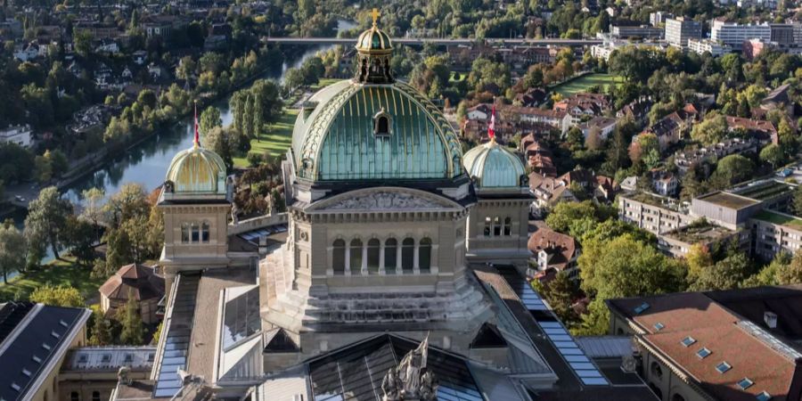 Das Bundeshaus in Bern macht die Stadt zwar zum Regierungssitz, nicht aber zur Hauptstadt der Schweiz.