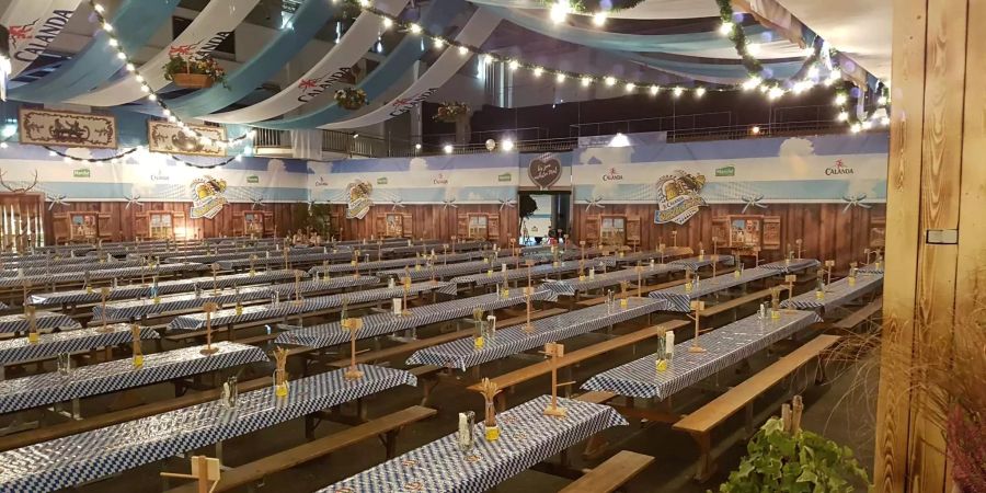 Während dem gesamten Calanda Oktoberfest werden zirka 11'000 Besucher erwartet.