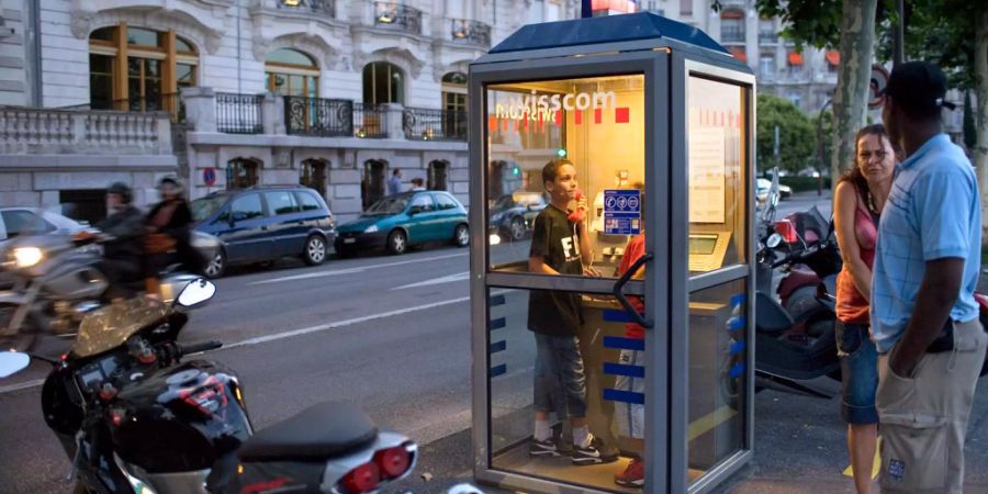 Diese Telefonkabinen werden in Zukunft nicht mehr zu sehen sein.