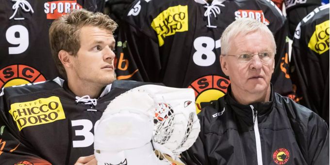 Goalie Leonardo Genoni und Trainer Kari Jalonen wollen mit dem SCB den Meisterthron zurückholen. Goalie Leonardo Genoni und Trainer Kari Jalonen wollen mit dem SCB den Meisterthron zurückholen.