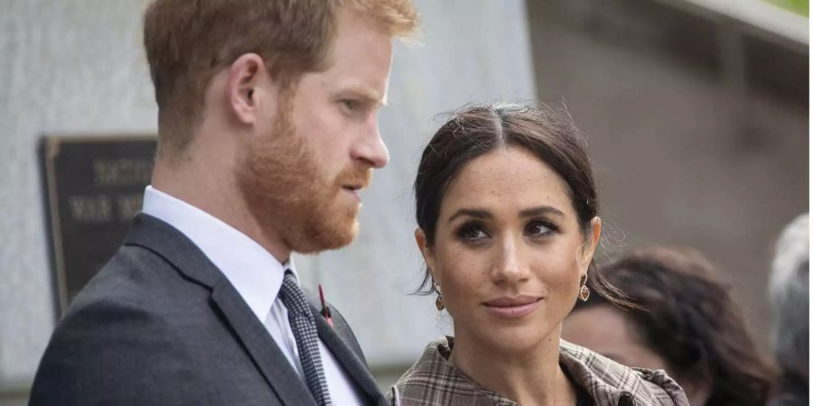 Prinz Harry und Meghan Markle Ende Oktober in Wellington, Neuseeland.