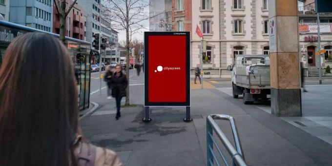 Cityscreens von Livesystems stehen ab Juli 2019 in der Stadt Zug.