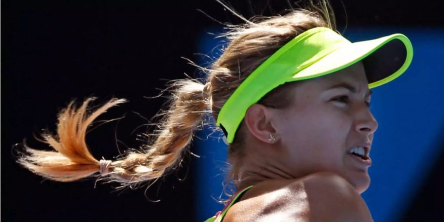 Tennis-Profi Eugenie Bouchard wurde am Australian Open nach ihren Kleidern gefragt.