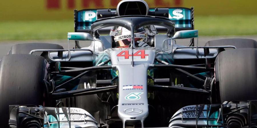 Mercedes-Pilot Lewis Hamilton beim GP von Mexiko.