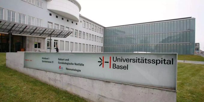 Aussenansicht des Klinkums 1 des Universitätsspitals Basel. Aussenansicht des Klinkums 1 des Universitätsspitals Basel.