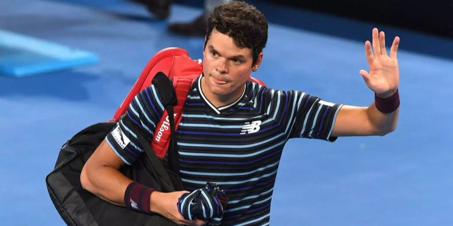 Niedergeschlagen und verletzungsgeplagt: Milos Raonic.