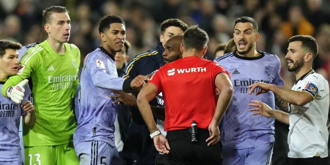 Ärger in Valencia - Real schiesst Siegtor – doch Schiri pfeift ab