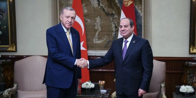 Erdogan Al-Sisi Treffen Kairo