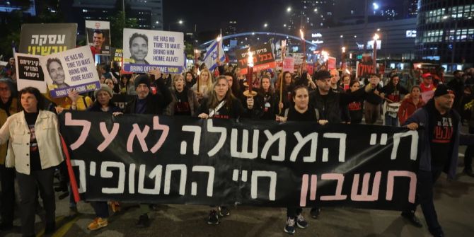 israel protest geiseln