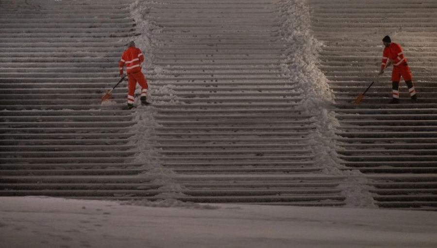 Verkehrschaos Deutschland Schnee Glatteis