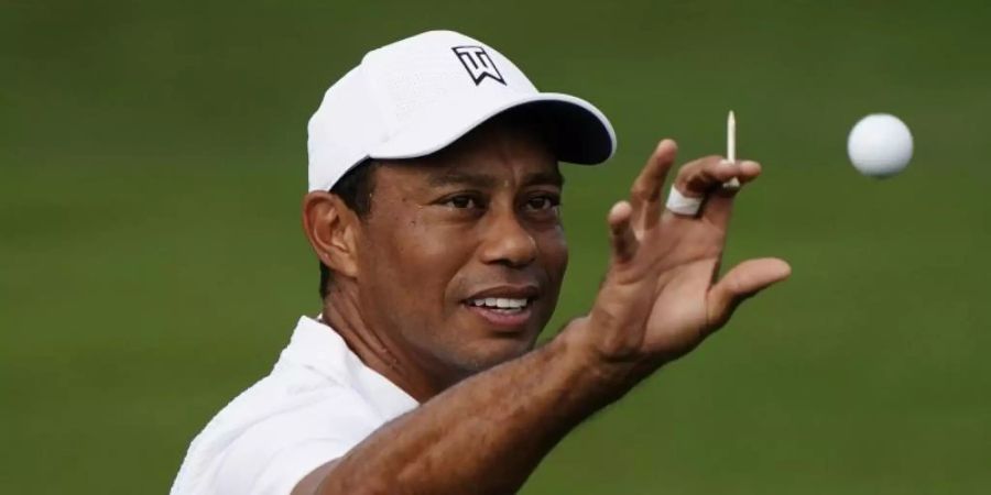 Golf-Star Tiger Woods hatte einen schwere Autounfall. Foto: Matt Slocum/AP/dpa/Archiv