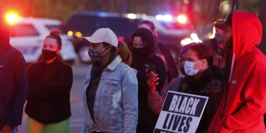 Nach Bekanntwerden des Falls gab es in Columbus im US-Bundesstaat Ohio kleinere Proteste. Foto: Jay Laprete/AP/dpa