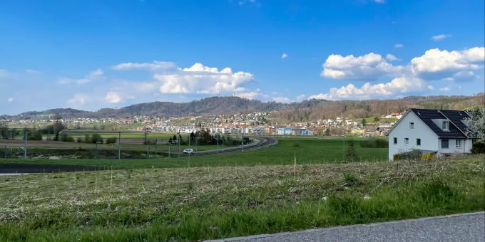 Landschaft bei Bonstetten im Bezirk Affoltern. - Kanton Zürich Landschaft bei Bonstetten im Bezirk Affoltern. - Kanton Zürich